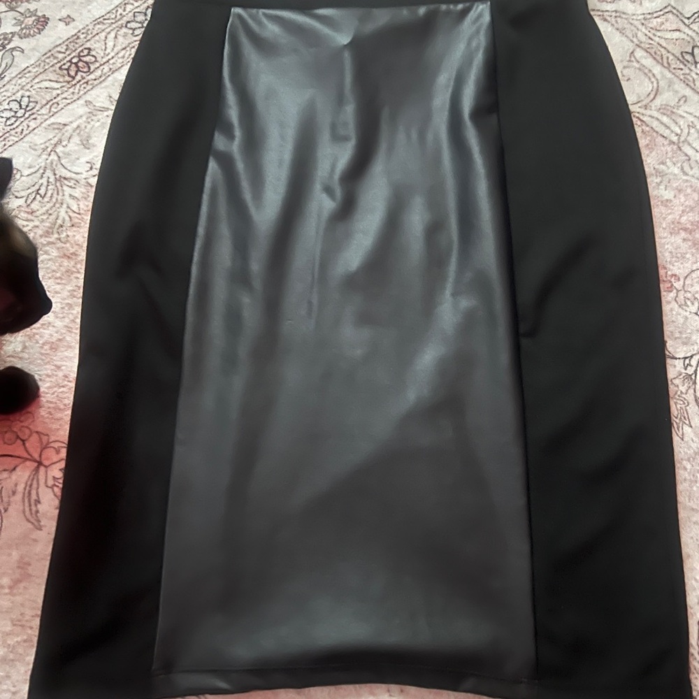 Joe B Black Pencil Skirt Knee-length Work